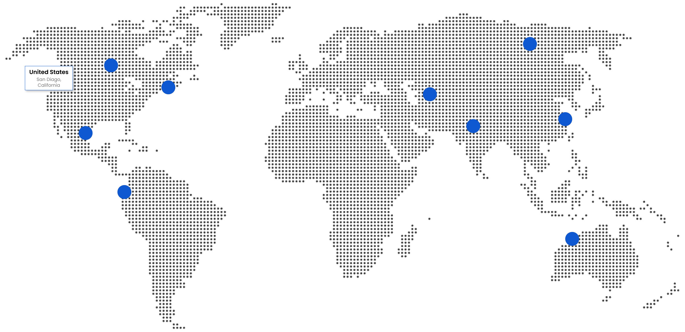 global support map